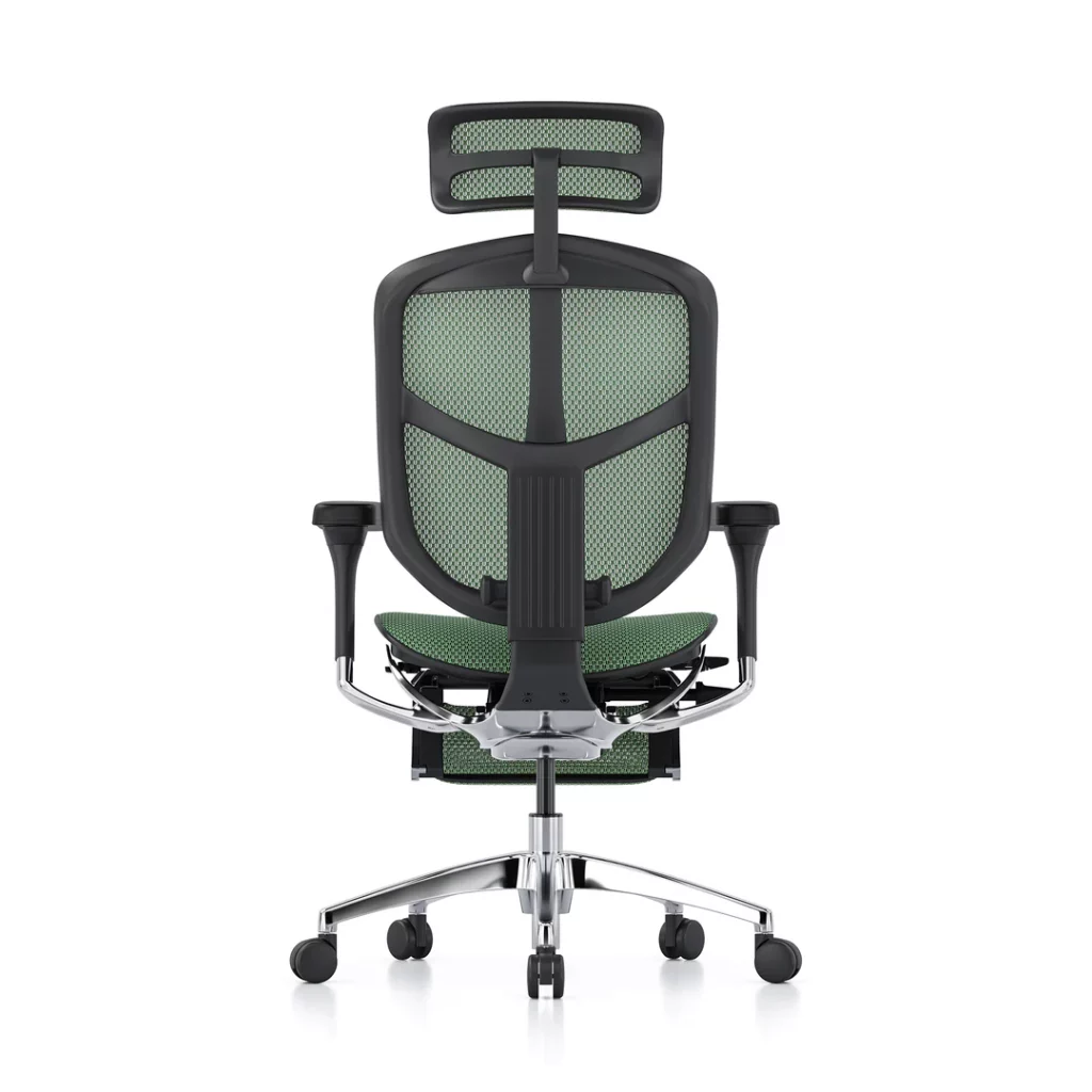 Enjoy Elite Mesh Office Chair G2 Black Frame, Green Mesh back